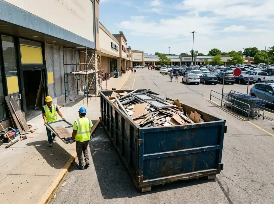 retail-store-renovation-debris-003 — frequently asked questions, Roll-off Dumpster Rentals in Panama City Beach, FL